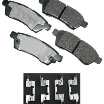 Akebono ACT1100 ProACT Ultra-Premium Ceramic Brake Pad Set