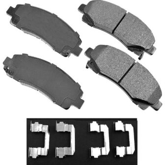 Akebono ACT1102 ProACT Ultra-Premium Ceramic Brake Pad Set