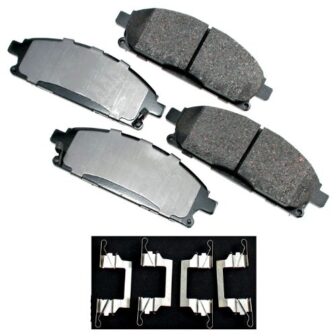 Akebono ACT691 ProACT Ultra-Premium Ceramic Brake Pad Set - Image 3