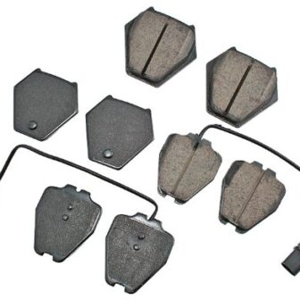 Akebono EUR839 EURO Ultra-Premium Ceramic Brake Pad Set