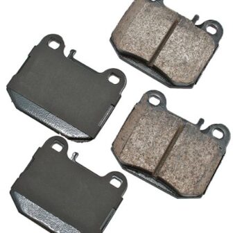 Akebono EUR874 EURO Ultra-Premium Ceramic Rear Brake Pad Set For 2000-2005 Mercedes-Benz M Class - Image 3