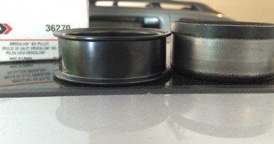 Silencing a squeaky belt on a Jaguar XJ8