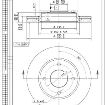 Magneti Marelli by Mopar 1AMVR10124 Disc Brake Rotor - Image 3