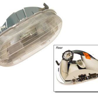 OES Genuine Jaguar XJS Driver Side Replacement Headlight Assembly - Image 3