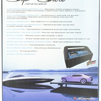 Schumacher SS-120A-PE 12 Amp Ship 'N' Shore Battery Charger - Image 5